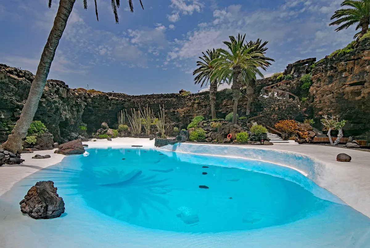 The pool at Jameos del Agua