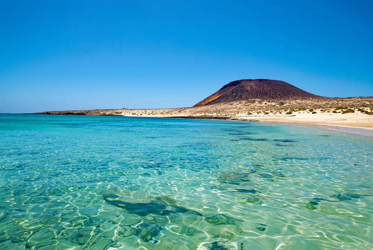 Playa Francesa on La Graciosa