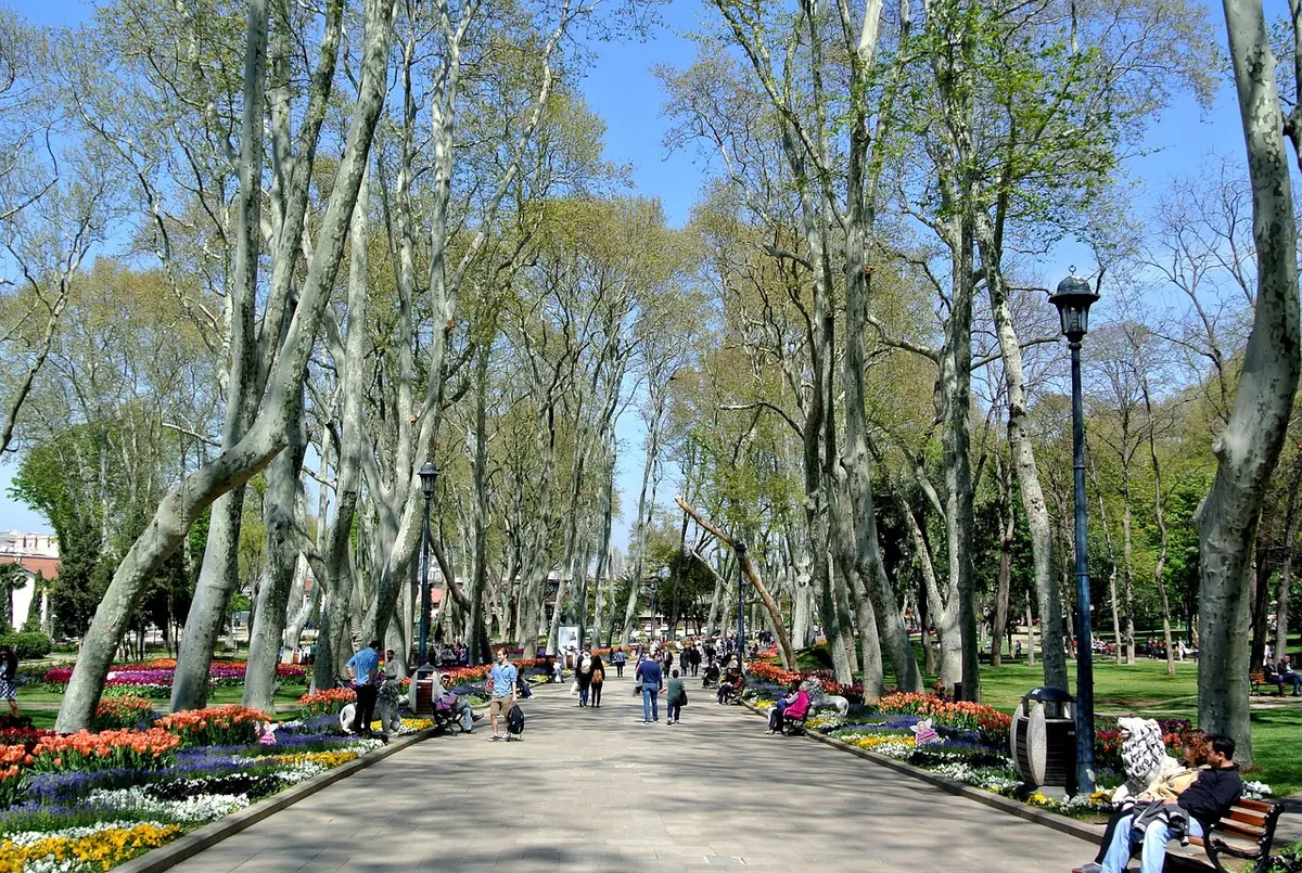 The gardens of Topkapı Palace