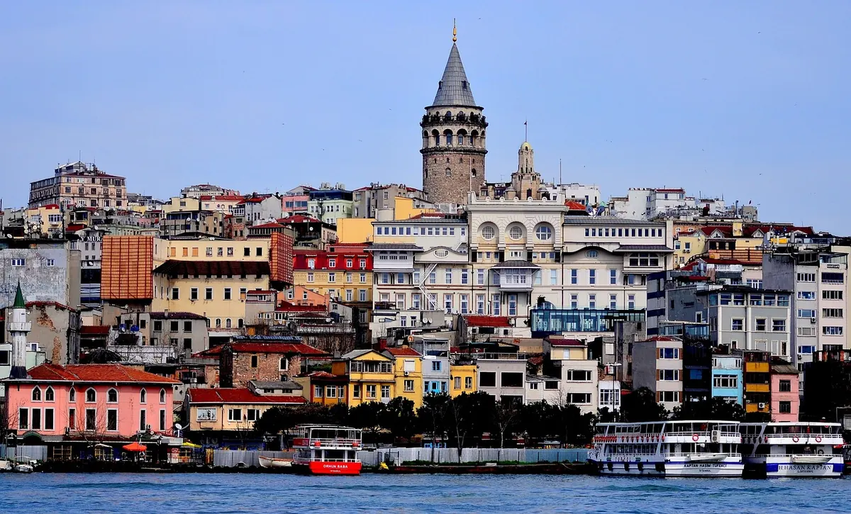 Galata Tower above the Golden Horn