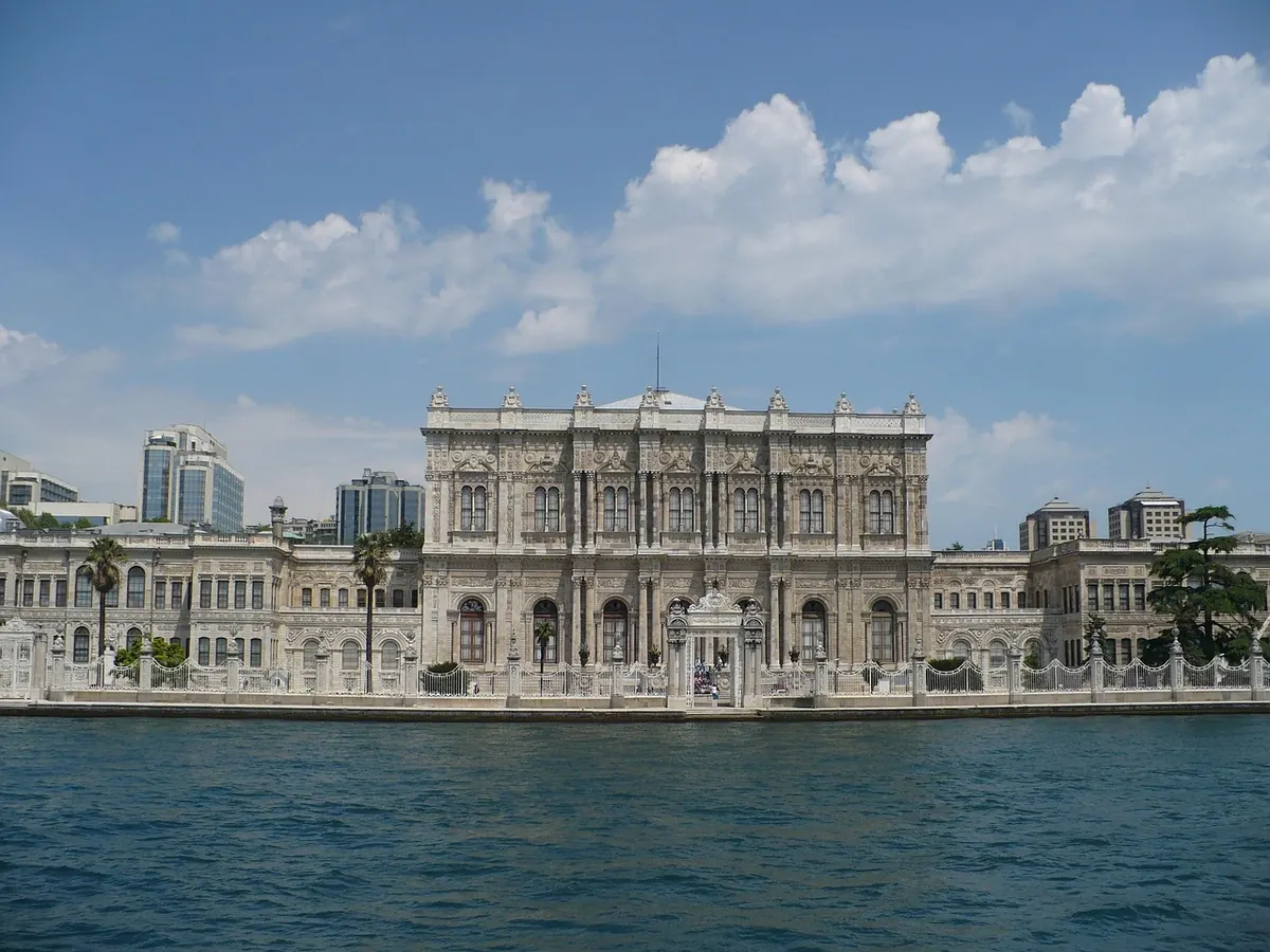 Dolmabahçe Palace on the Bosphorus