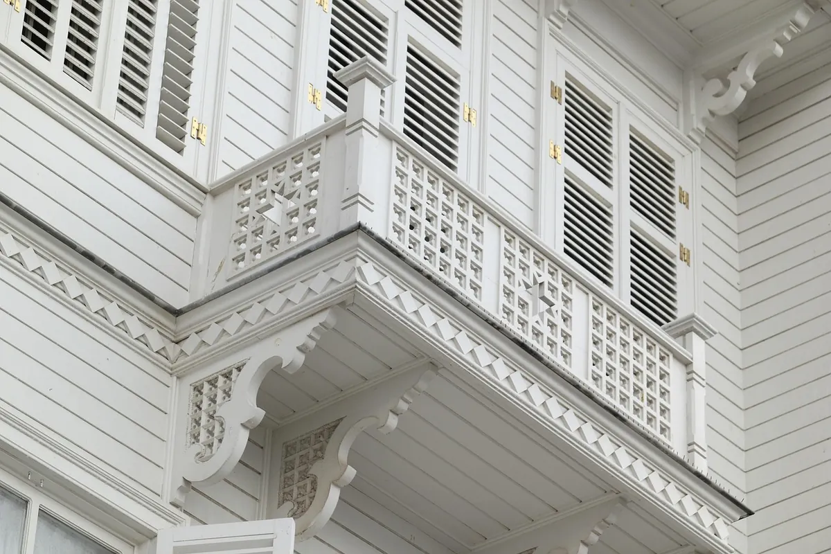 A wooden mansion on the Princes' Islands