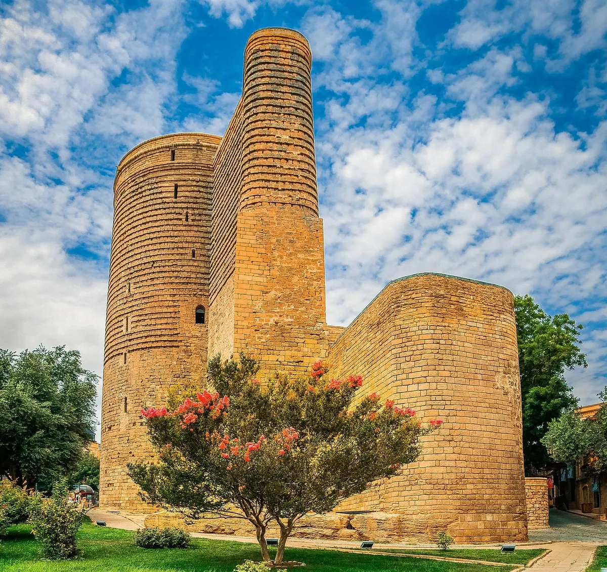 The Maiden Tower in Baku