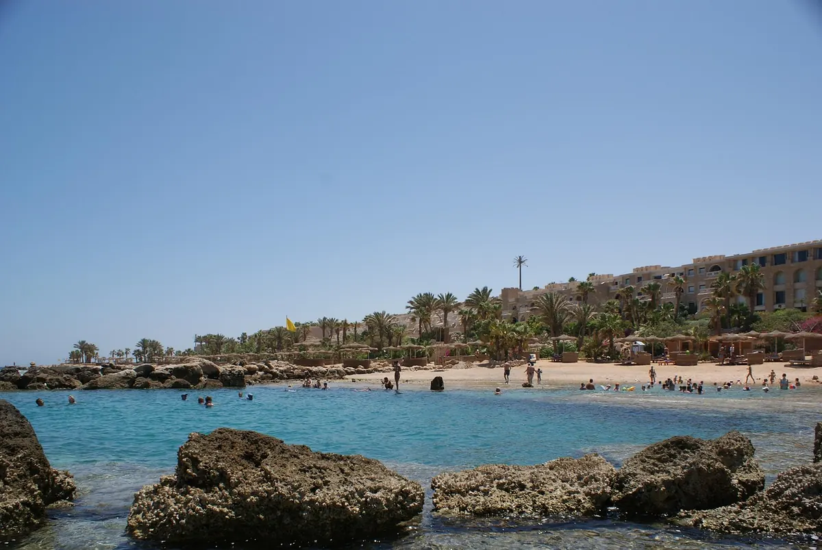 The beach at Sahl Hasheesh