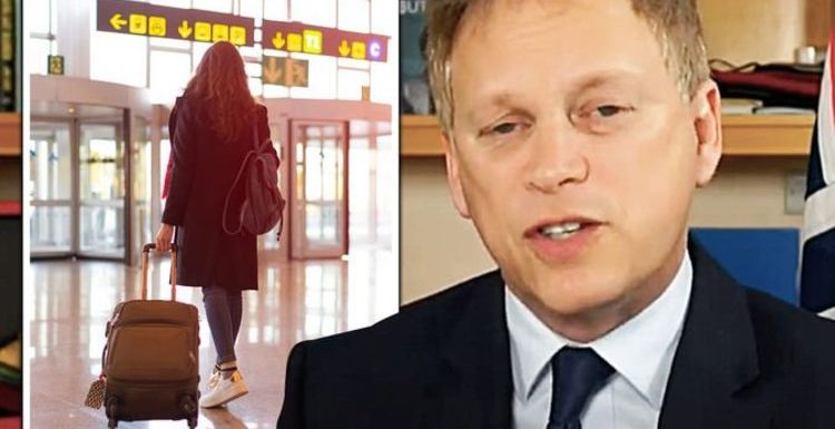 Grant Shapps confirms ‘strict’ ‘specific’ testing rule for arrivals to protect vaccine