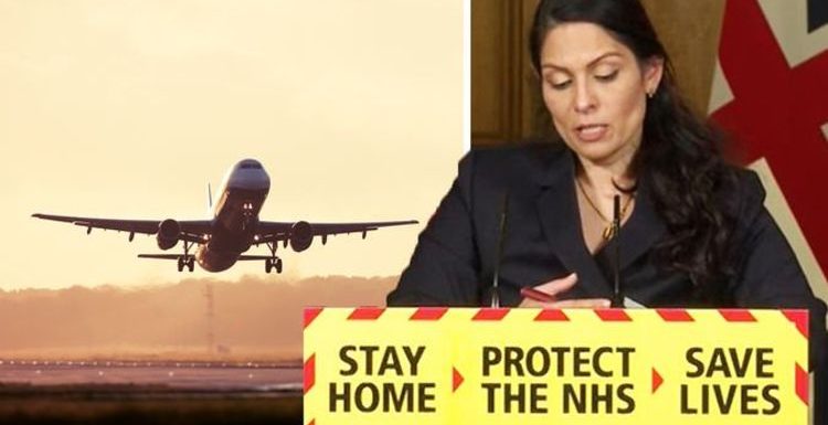 Holiday warning: ‘Too early to speculate’ says Priti Patel – Britons urged not to travel