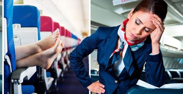 Ex British Airways cabin crew shares alarming reason fliers must keep shoes on for flights