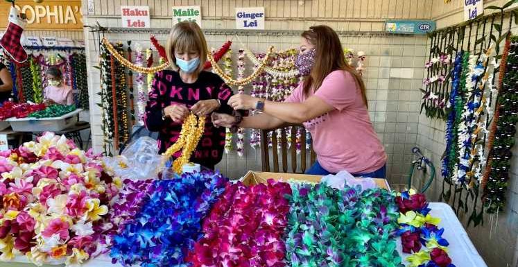 COVID-19 has devastated Hawaii’s lei industry. Generations-old shops are clawing back.