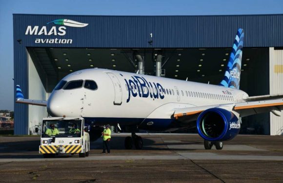 JetBlue just took delivery of its first Airbus A220, the long-awaited jet that will replace the airline's least popular model