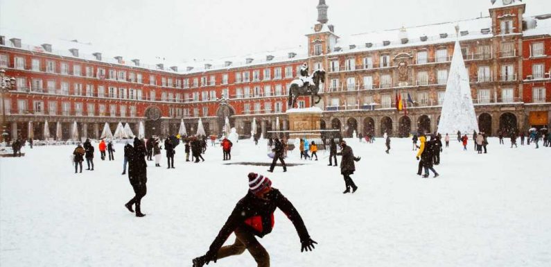 Snowstorm in Madrid: How Residents Are Rallying After the Blizzard of the Century