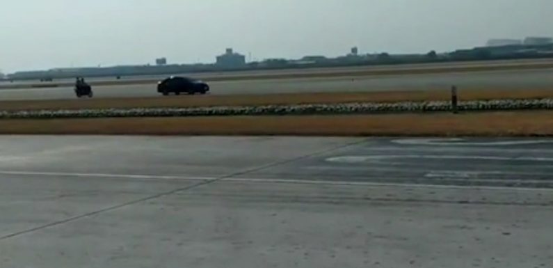 Driver takes ‘wrong turn’ and ends up on airport runway