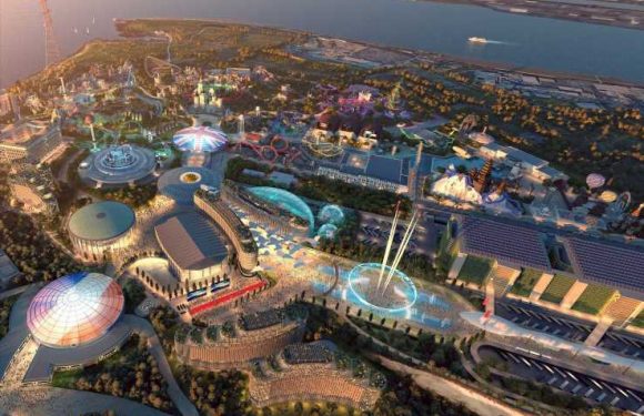 New picture of £3.5bn London Resort theme park revealed