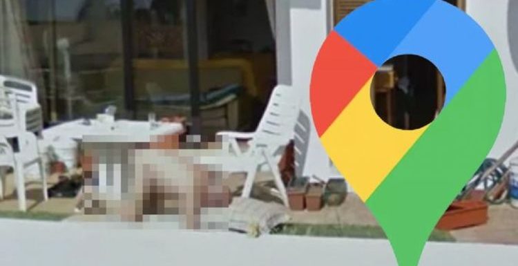 Google Maps Street View: Naked man caught on camera in precarious position