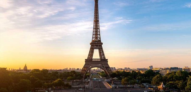 Paris Is Already Prepping for the 2024 Olympics by Painting the Eiffel Tower Gold