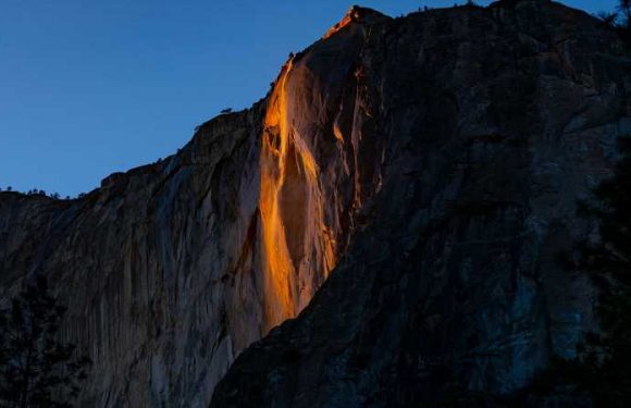 See the Stunning Photos From This Year's 'Firefall' at Yosemite National Park