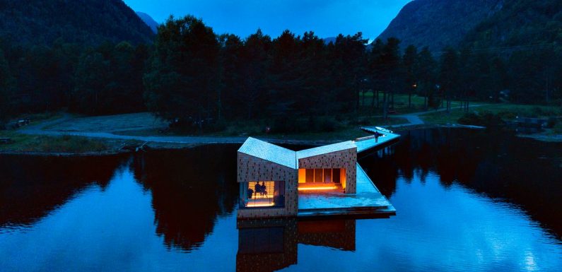 Chill out, no sweat in Norway’s stunning floating saunas offering unique ‘glow’