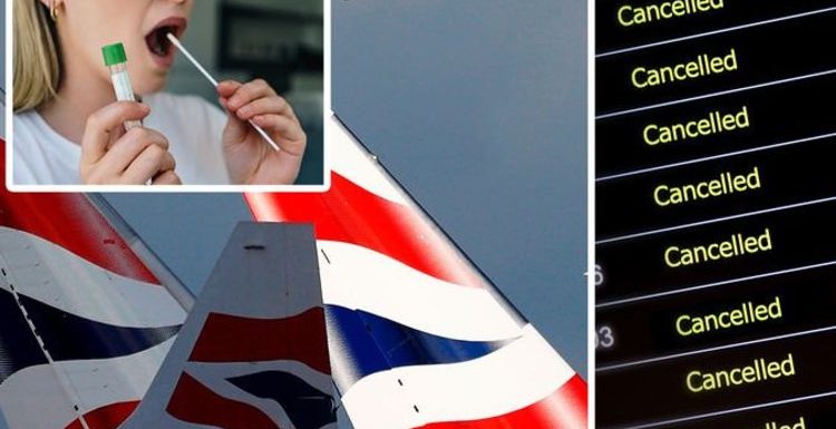 British Airways update: Holidays cancelled as BA offers £33 Covid test to take abroad