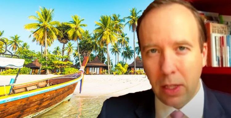 Holidays: Matt Hancock warns ‘wait and see’ amid ‘risk’ of foreign travel this summer