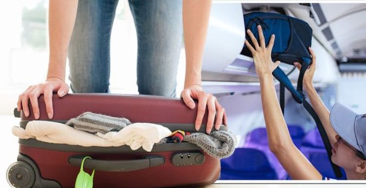 Hand luggage: Travel experts reveal best way to save space in cabin baggage