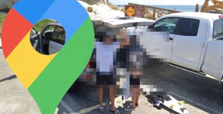 Google Maps Street View: Surfer flashes camera in rude public move