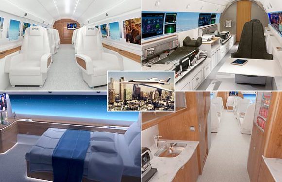 New interior images for the supersonic Spike Aerospace private jet