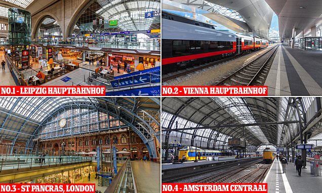 St Pancras loses its crown as the best railway station in Europe