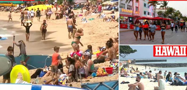 At least 28,000 Spring Breakers descend on Hawaii