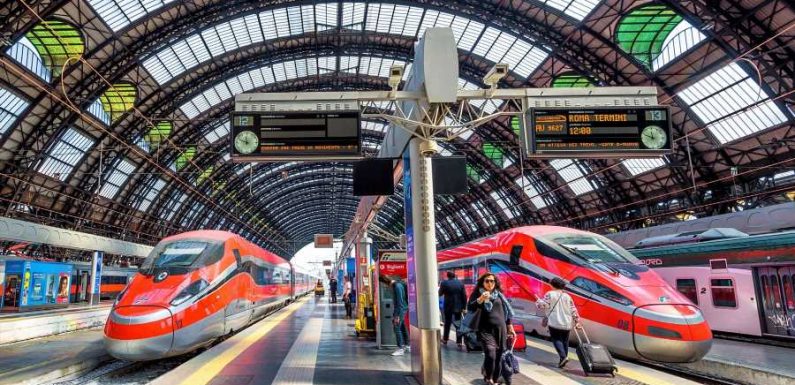 ‘COVID-free’ Trains Will Soon Run Between Rome and Milan