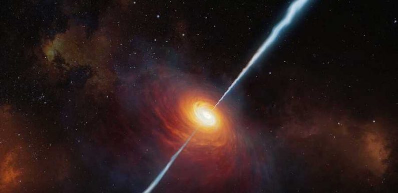 Scientists Discover a Black Hole-powered Space Object From 13 Billion Light-years Away