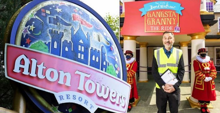 Alton Towers’ new Gangsta Granny ride opened by David Walliams: ‘It’s pretty mind-blowing’