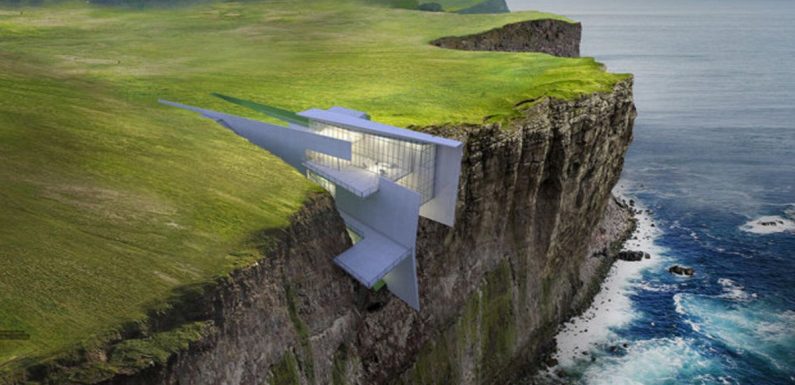 Holiday like a Bond villain in this cliff-hanging lair in Iceland