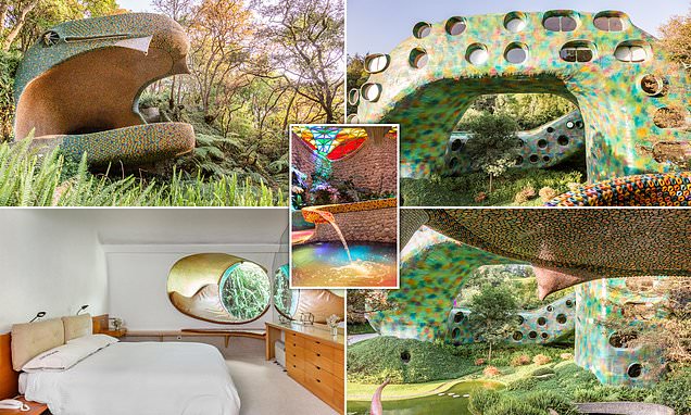 The sssensational Airbnb in Mexico that's shaped like a giant snake