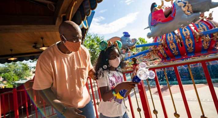 ‘We’re home!’: Engagements, excitement abound as Disneyland reopens