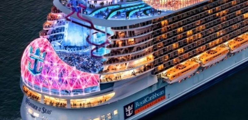 World’s largest cruise ship to sail in 2022 features ‘first living park at sea’