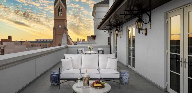 This Charleston Hotel's New $19,000 Package Comes With Butler Service, Daily Champagne, and a Stunning Suite