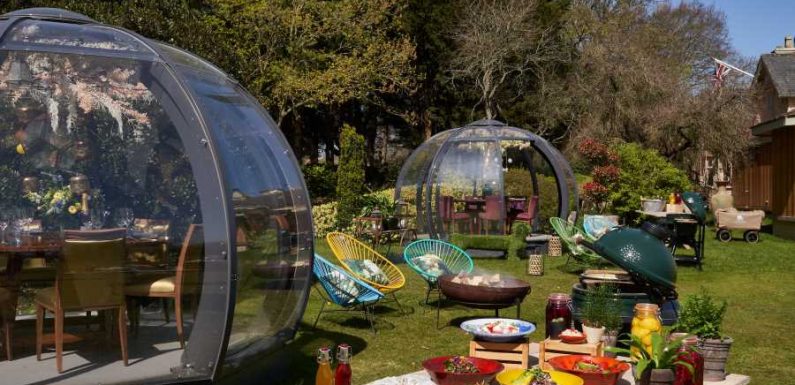 A 'Barbecue Butler' Will Grill for You and Serve Champagne in Your Private Dome at This Funky English Countryside Hotel