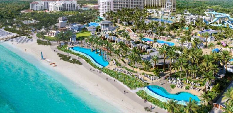 Baha Mar's New Oceanfront Water Park Will Have 24 Slides, a Coaster, and an Outdoor Casino