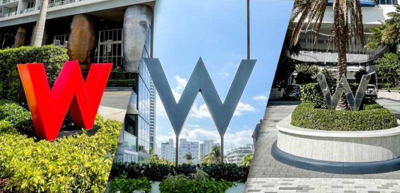 Battle of the three greater Miami-area W Hotels: Miami vs. South Beach vs. Fort Lauderdale