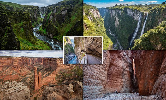 Hello, gorge-ous! The world's most jaw-dropping canyons