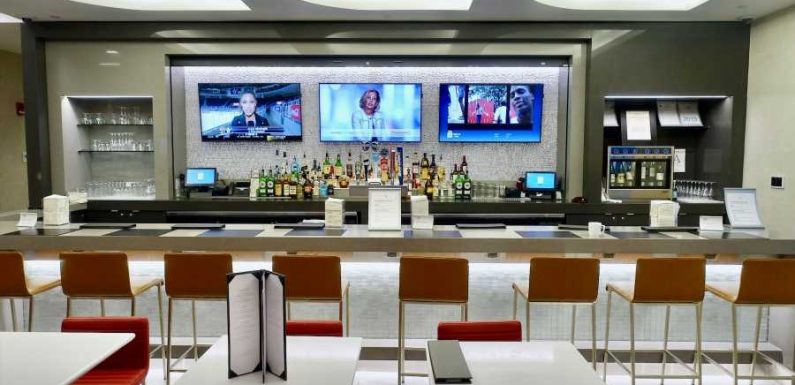 These are all of the airline lounges in the US that are currently open