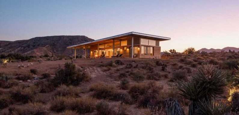This Airbnb in the California Desert Is Glamorous, Modern, and Totally Private