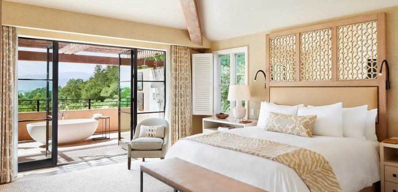 This Napa Valley Suite Comes With Free-flowing Dom Perignon – and Feels Just Like a French Countryside Château