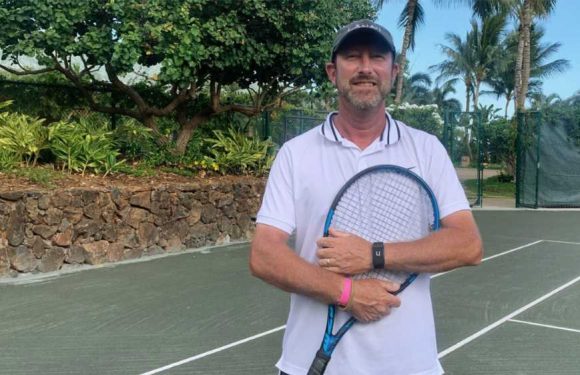 A new tennis pro is holding court at the Four Seasons Lanai