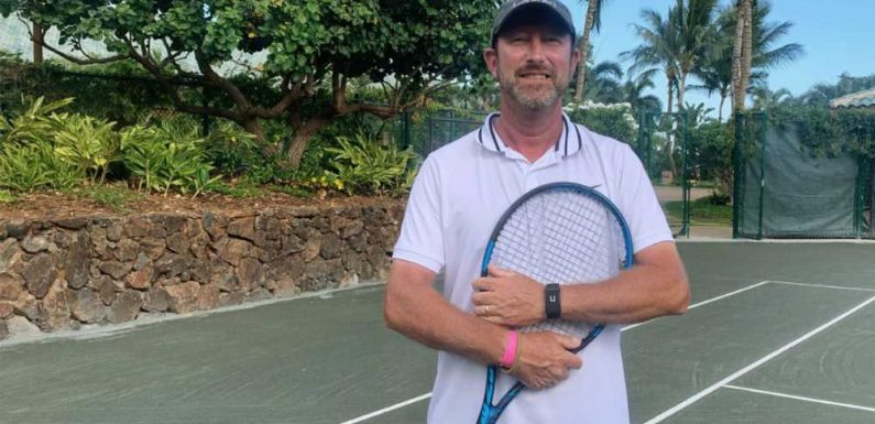 A new tennis pro is holding court at the Four Seasons Lanai