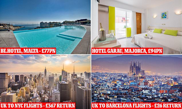 Double-jabbed? Holiday and flight bargains for amber-list countries