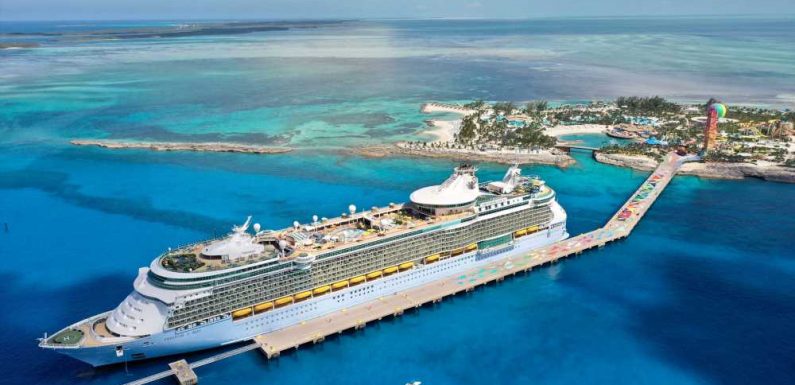 Freedom of the Seas conducts a test cruise