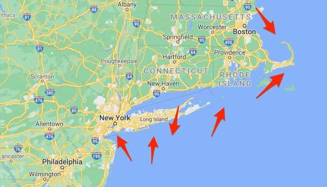 Great white sharks are swimming near New York beaches, tracker says