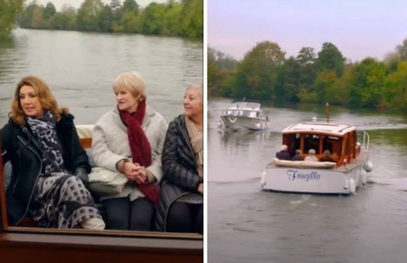 Jane McDonald’s ‘lovely commute to a restaurant’ from her river cruise – ‘like in Venice’