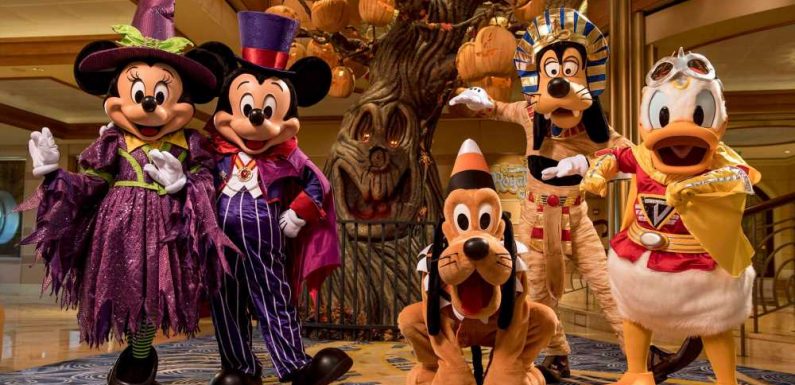 Once again, Disney cruises to host Halloween and Christmas celebrations