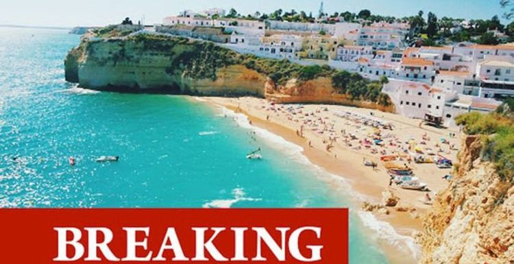 Portugal to come off the travel green list and added to amber in shock blow for holidays